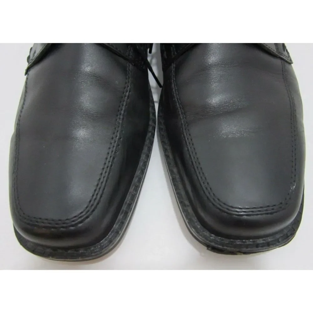ECCO Seattle Black Leather Dress Oxfords Size 11 M